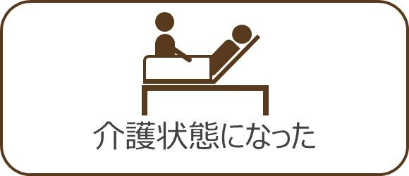 バナー：介護状態になった